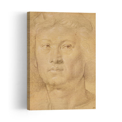 Head Of An Angel Abstract Contemporary Wall Art Print