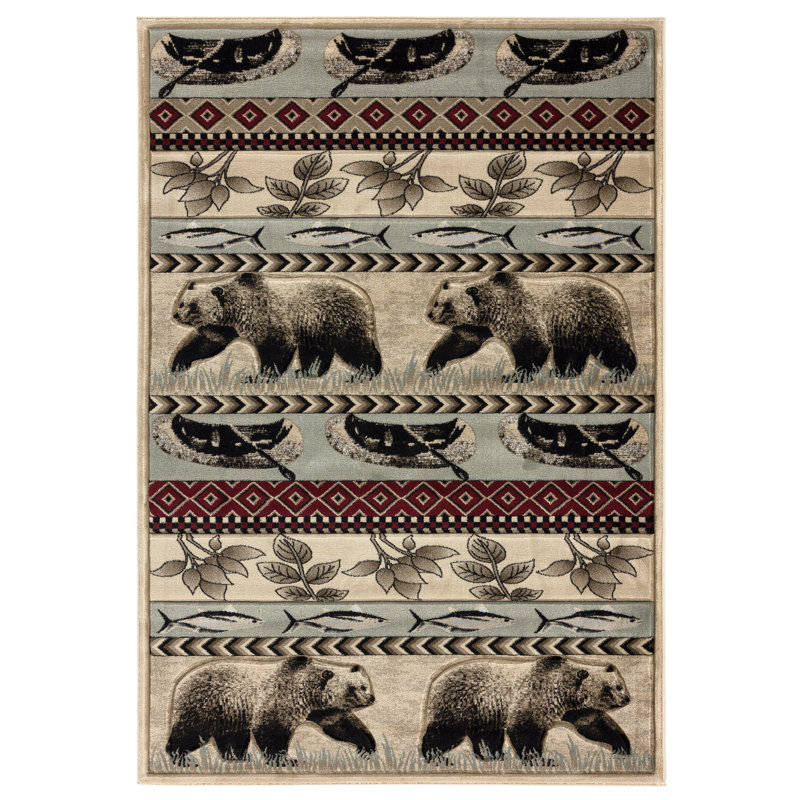 Shirk Indoor Rug, Rectangle 3'9" x 5'9"