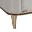 Houston Eastern King Channel Tufted Panel Bed - Walnut