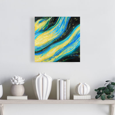 " Liquid Magic Wave " Painting Print
