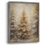 «Christmas Holiday Art», reproduction encadrée en bois massif-1728606049