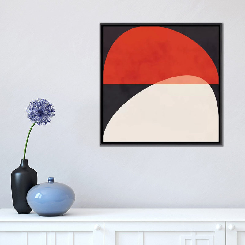 «Geometric Shapes I» par Ana Rut Bré - impression d'art graphique, Aucun mat, H 18 po x l 18 po x 1,5 po
