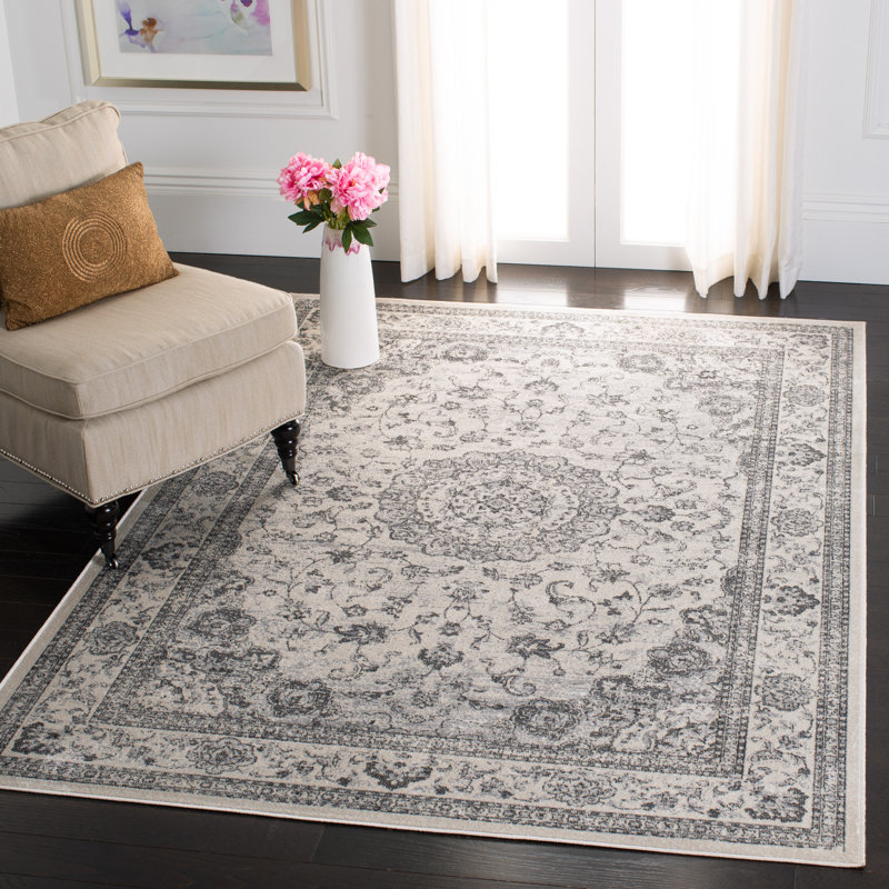 Finkel Oriental Viscose Area Rug, Rectangle 122 x 183cm