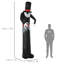 Outsunny Giant 10ft Halloween Inflatables Tall Ghost with Hat Blow Up