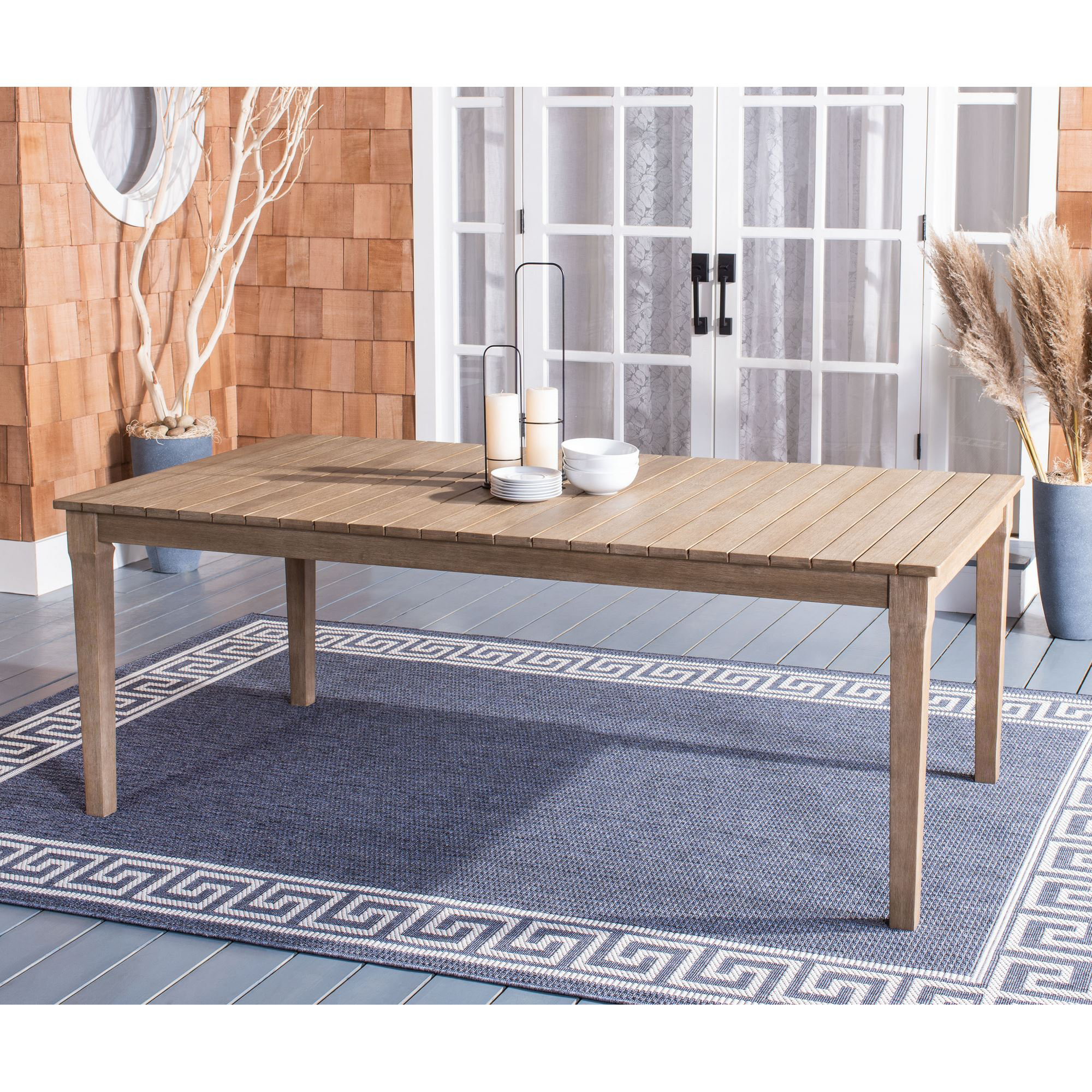 Table De Salle à Manger IKEA Boyel Living WF - Bois Massif, Rectangulaire, 130x76x107 Cm - Occasion