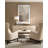 Audley 94.5 " W Oak Solid Wood and Stainless Steel Sideboard