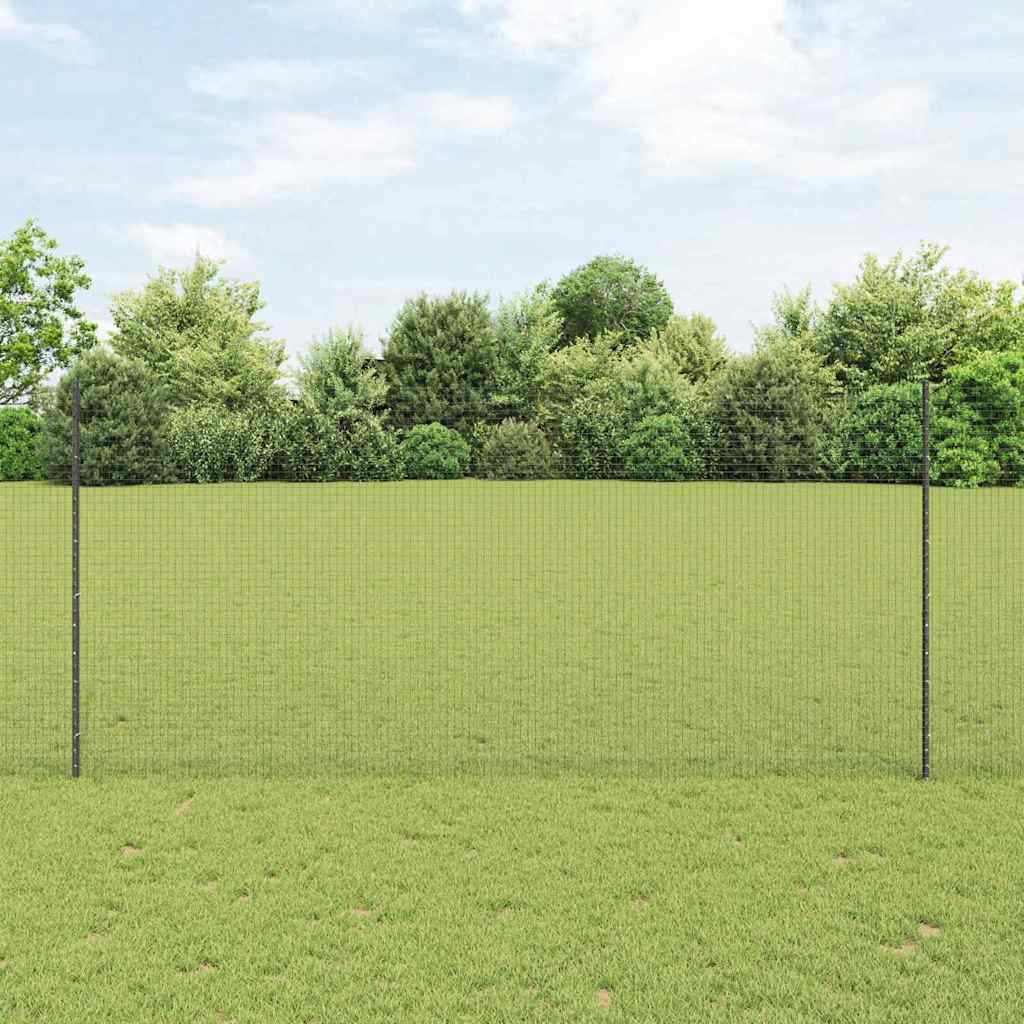 Vidaxl Fence With Posts Steel