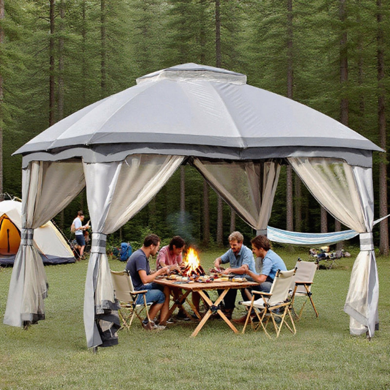 Gazebo, For Patio Use, Gray