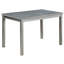 Ensemble de table de salle à manger 5 pièces avec table rectangulaire et chaises rembourrées, avec décoration en cristal pour une expérience culinaire élégante