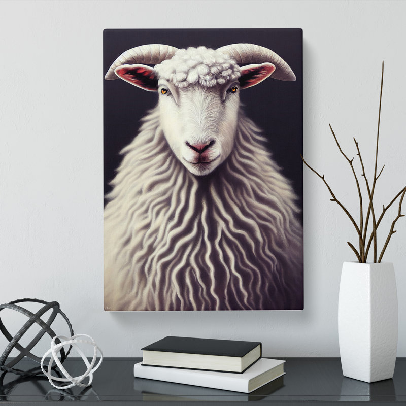 Sheep Vol.5 - Wrapped Canvas, 76cm H x 50cm W x 3cm D
