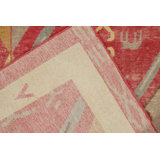 Distressed Homage Handmade Kilim Wool Geometric Area Rug