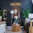 Table Lamp With Drum Shade