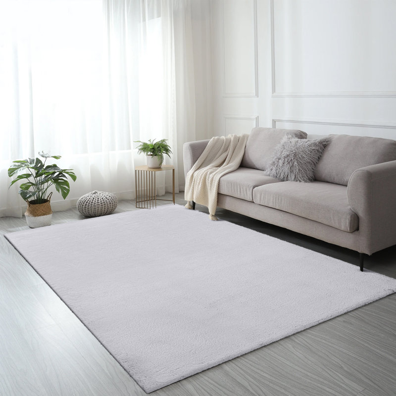 Puanani Ultra Soft Non-Slip Runner Mat Faux Fur Area Rug, Rectangle 120cm x 170cm