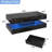 39.4” Modern High Glossy LED Coffee Table with 2 Storage Drawers, APP Control RGB Light, Waterproof & Scratch Resistant MDF Living Room Center Table-1412136011-1444576026-1444577213