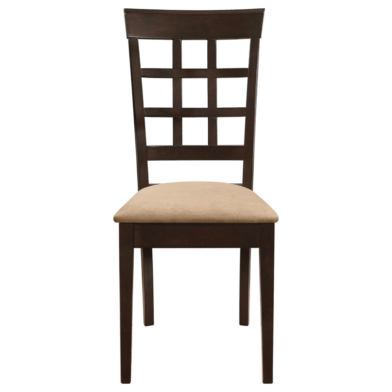 Paire de chaises de salle à manger Cappuccino Beige