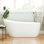 Sheba 71" Freestanding Soaking Acrylic Bathtub