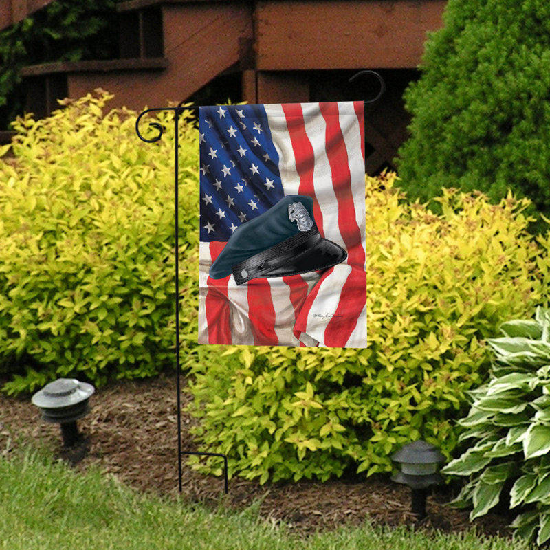Drapeau de police Police Garden