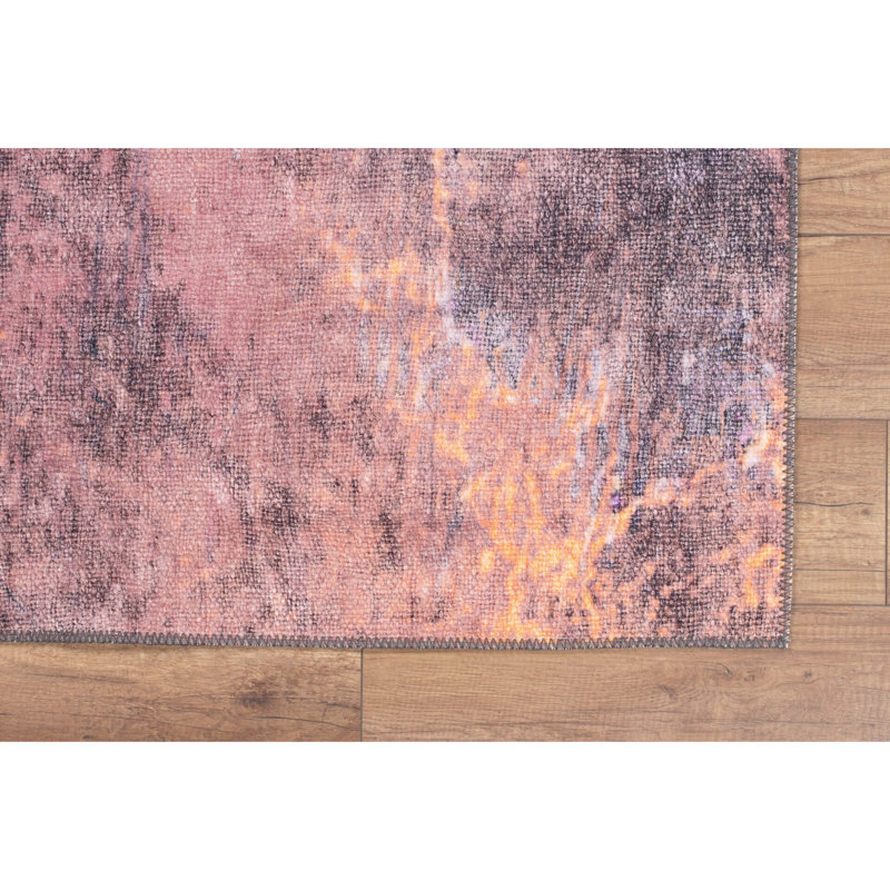 Elegant Hall Carpet (2.5 x 7.5 ft), 100% Polyester, 1.1 lbs/sq ft | 4 mm Pile Height, Recycled Poly Cotton Underside | Machine Washable, Eco-Friendly | Perfect for Entryways, Living Rooms & Hallways