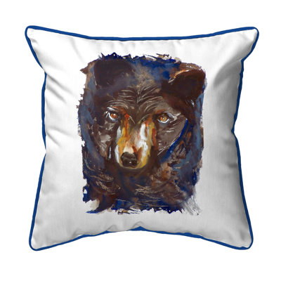 Bear Bear Outdoor Sqaure Pillow Cover & Insert