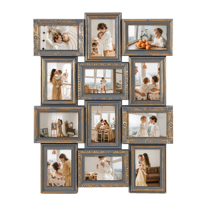 Helland 12 Opening Wall Gallery Picture Frame Set
