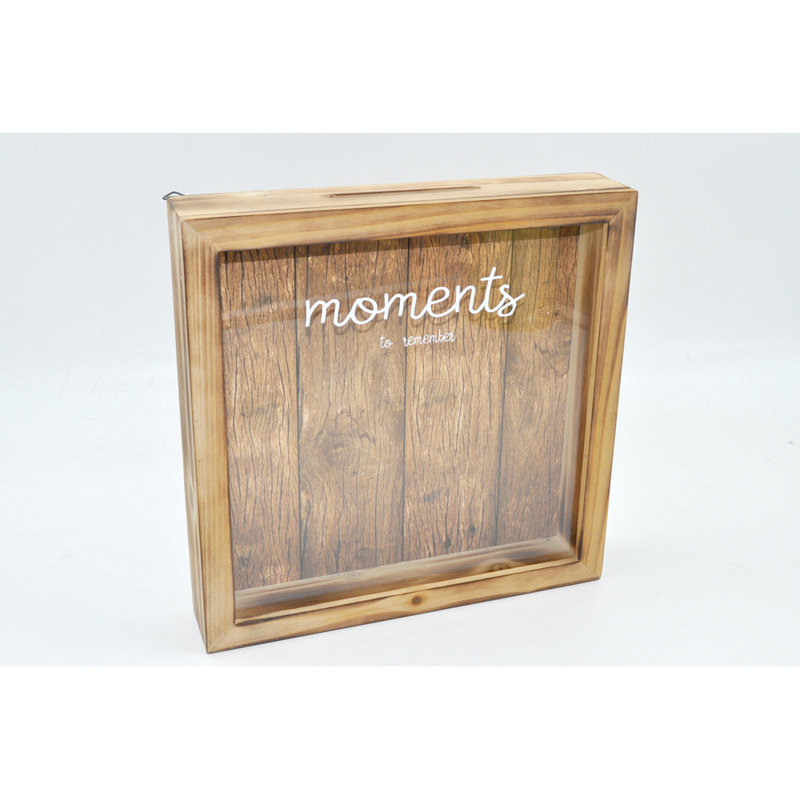Boîte à mémoire en bois