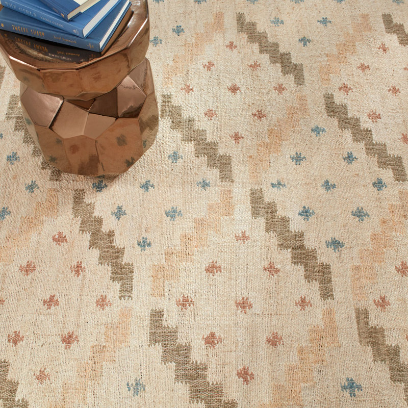 Tapis en jute tissé à la main Wilder Kilim, Rectangulaire 2 pi x 3 pi