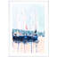 «Boat Club I» par Emma Scarvey - peinture encadrée-7429495-114839849