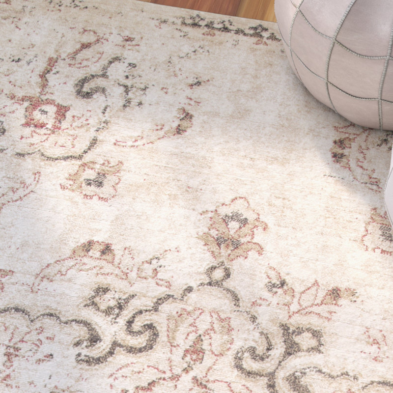 Esmeyer Wool Oriental Indoor Rug, 3' x 5'
