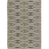 Vintage One-of-a-Kind Rectangle 4'4" X 6'8" Flatweave Area Rug