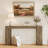 63" Console Table with Storage Shelf