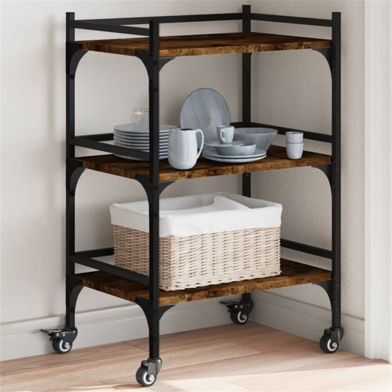 Kitchen Serving Cart, Rustin Brown