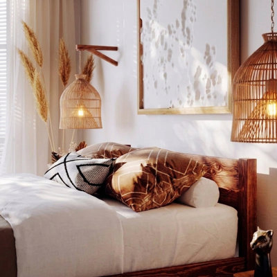Alessio Solid Wood Bed