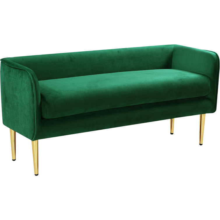 Manuel Velvet Upholstered Bench