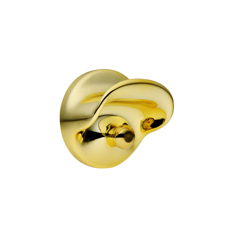 Plastic Wall Wall Hook, Gold