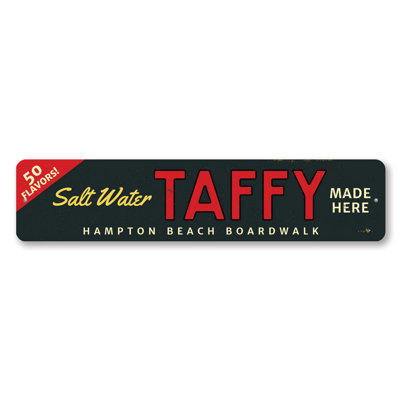 Plaque en aluminium salée faite sur mesure