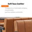 Banc de restaurant en similicuir