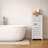 Miami Bathroom Storage Cabinet with Vented Door and Drawer