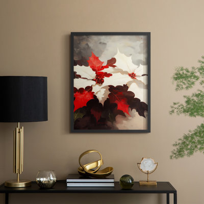 Art des Fêtes de Noël - Série 2 - CEC XXIV, reproduction encadrée - bois massif