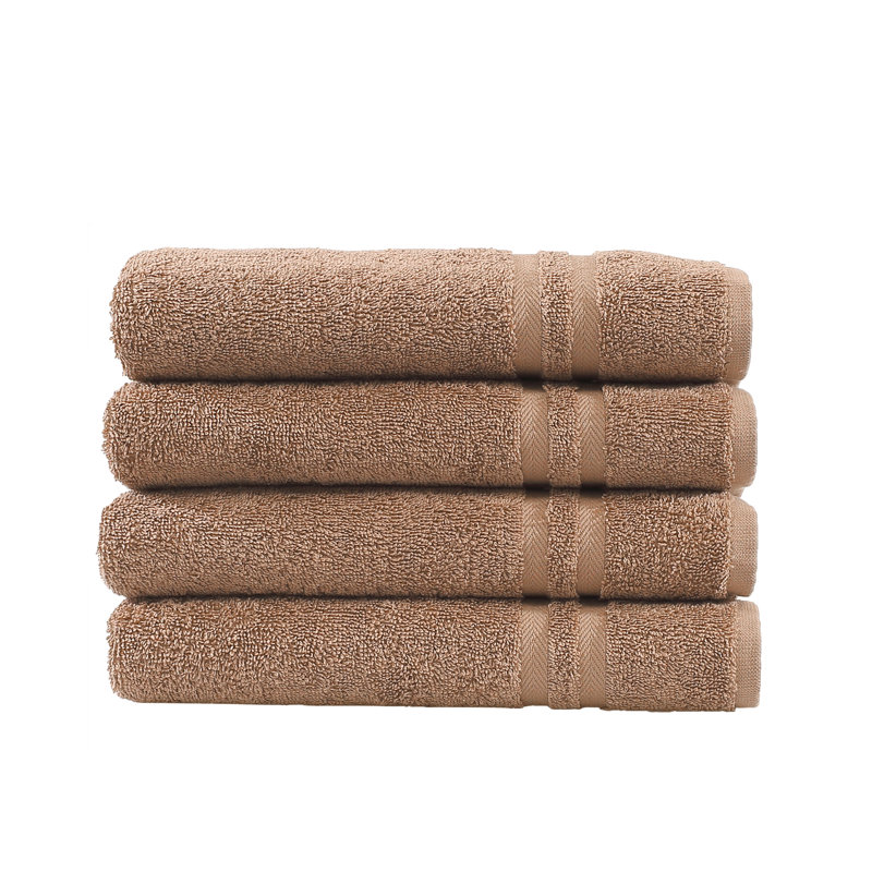 Denzi Turkish Cotton Hand Towel, Latte