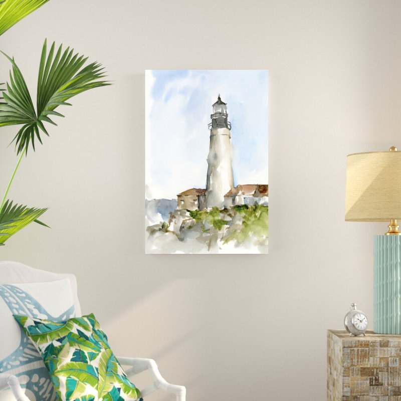Étude du phare de Plein Air II, H 36 po x l 24 po
