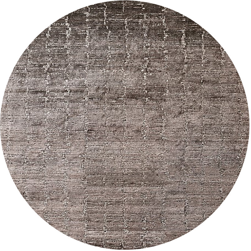 Tapis gris, Rond 3 pi