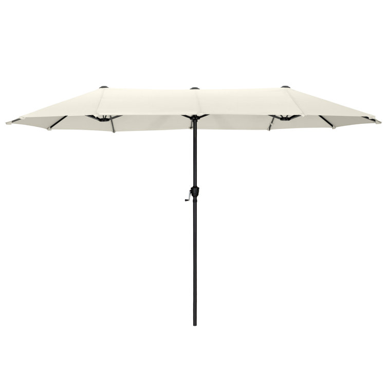 Aletse 156'' x 78'' Rectangular Market Umbrella