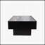 Table basse extensible avec plateau coulissant et rangement caché, parfaite pour l'organisation du salon et le divertissement