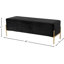 Banc rembourré en velours Oreta-1825465501