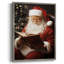 «Christmas Holiday Art», série 2-XLVI, reproduction encadrée - bois massif XMAI81824-795156899