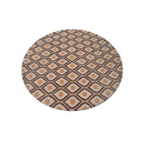 Freida HAND TUFTED WOOL ECO-FRIENDLY AREA RUGS - Beige & Brown Color | Geometric Design | Area Rugs for living room, Bedroom