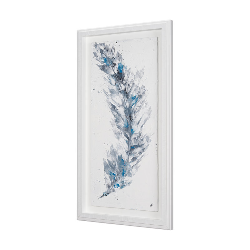 Plume a Framed Handmade Original Artwork, Plume II