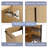 60'' Double Bathroom Vanity Base Only