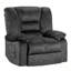 Fauteuil inclinable surdimensionné avec massage et chauffage