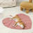  Leaf Shape Pet Blanket, Anthurium Pink